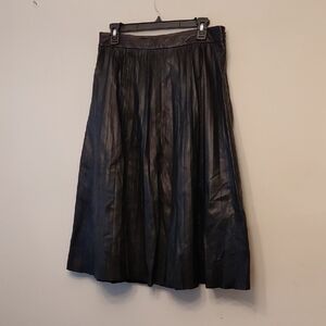 ANTONIO MELANI Black A-Line Skirt